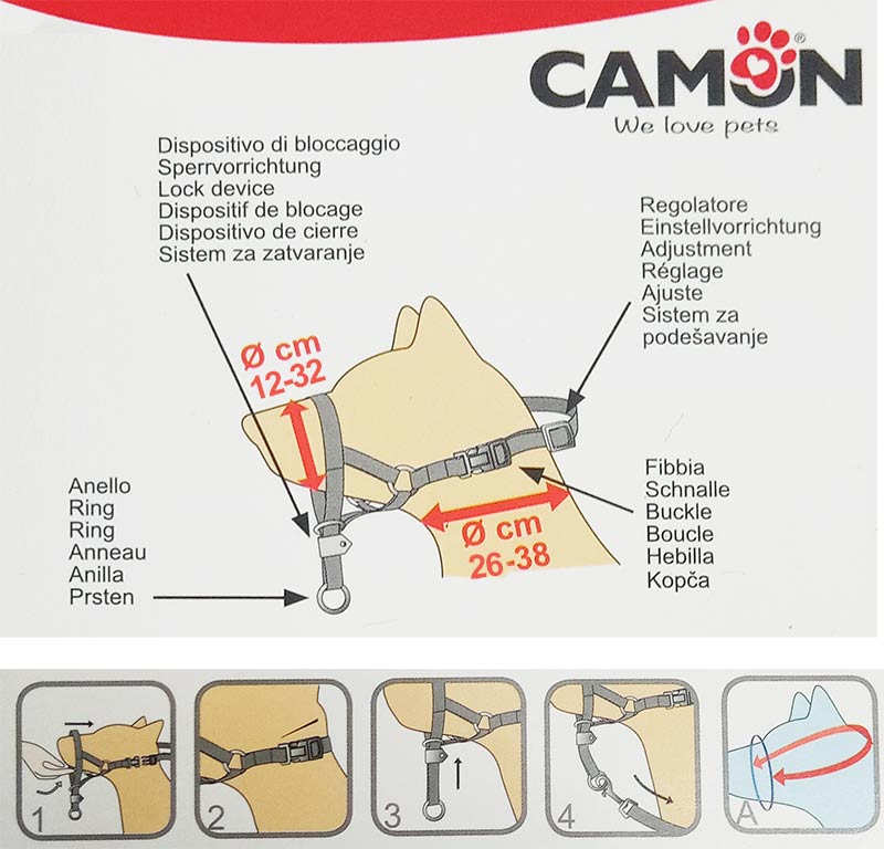 CAMON BOZAL ADIESTRAMIENTO T- M D175/A