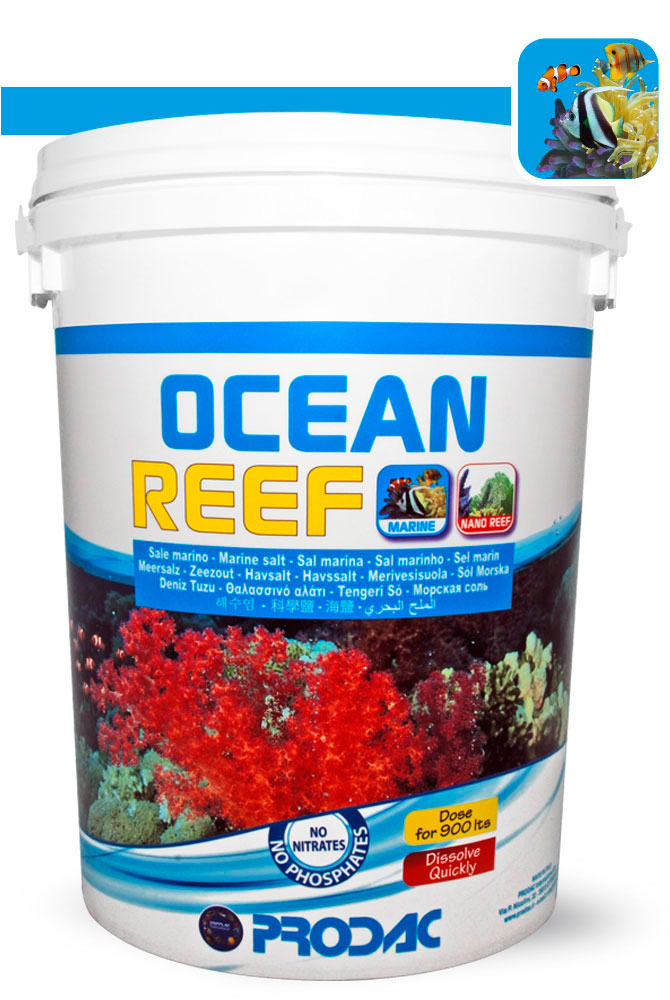 PRODAC SAL OCEAN REFF 20KG PARA 600L