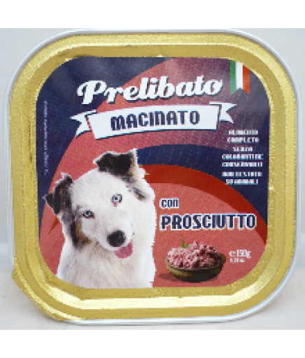 Q.PRELIBATO PERRO TARRINA JAMON 150Gr.Descatalogado