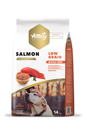 AMITY SUPERPREMIUM ADULT SALMON 14KG