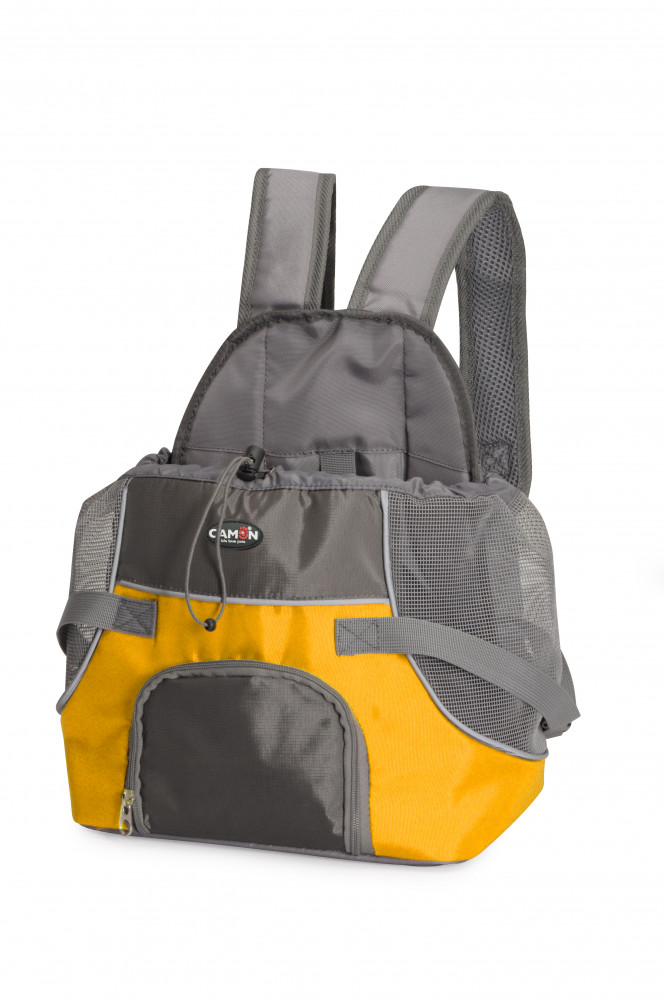 Camon mochila Petpocket Frontal amarillo base 28x22cm CA748/3