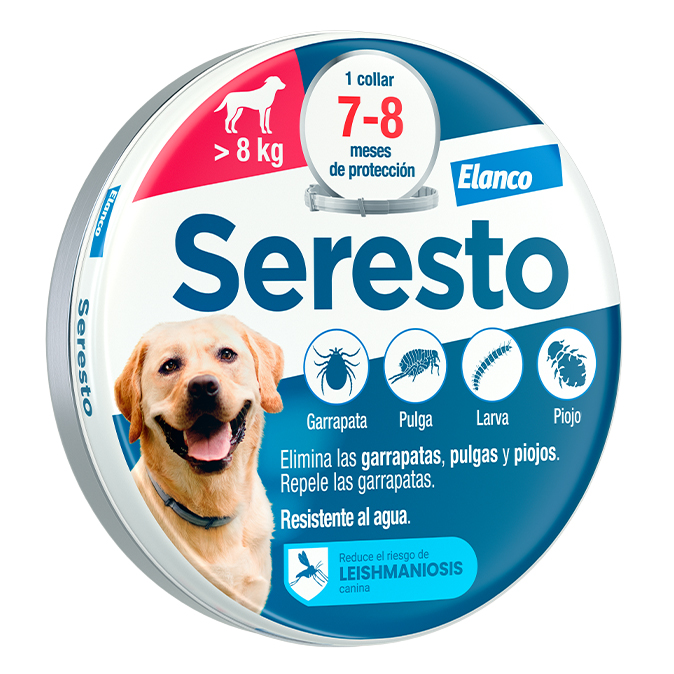 SERESTO COLLAR 4,50 G + 8 KG PERRO 70 CM
