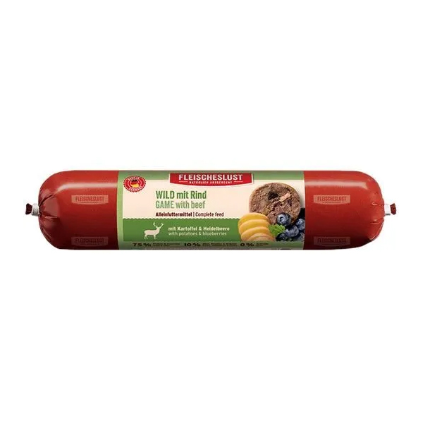 Salchicha Ternera, ciervo, arandano, patata 400 gr 6781749
