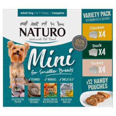 Naturo Perro Adult Mini Multipack GF 12x150gr.