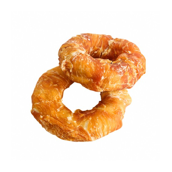 Fresh Naturals Rawhide Chicken Donut 9-10cm FN18B BOLSA 15uds