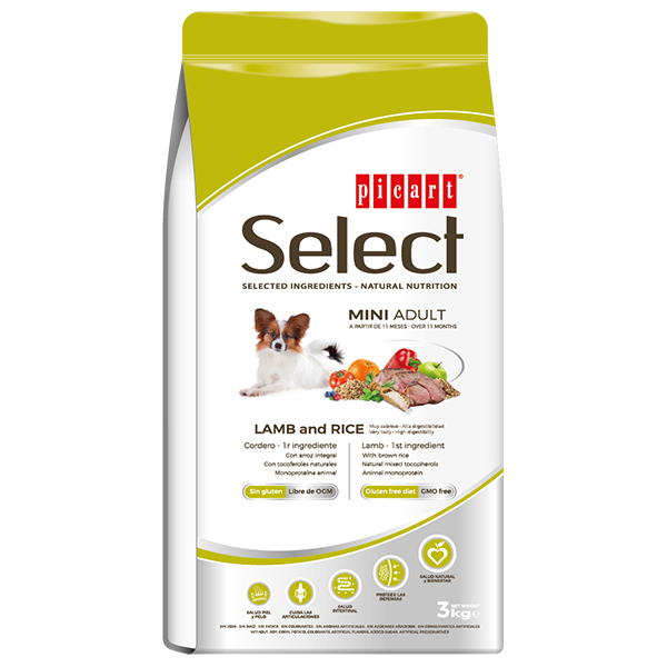 SELECT MINI ADULT LAMB&amp;RICE 3KG
