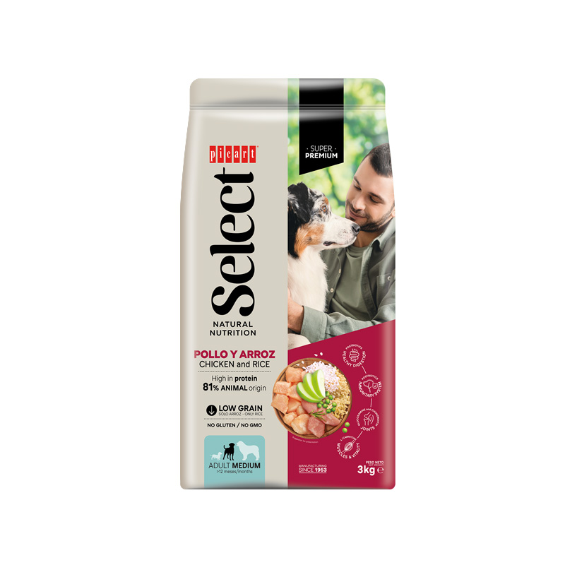 SELECT ADULT MEDIUM CHICKEN&amp;RICE 12KG