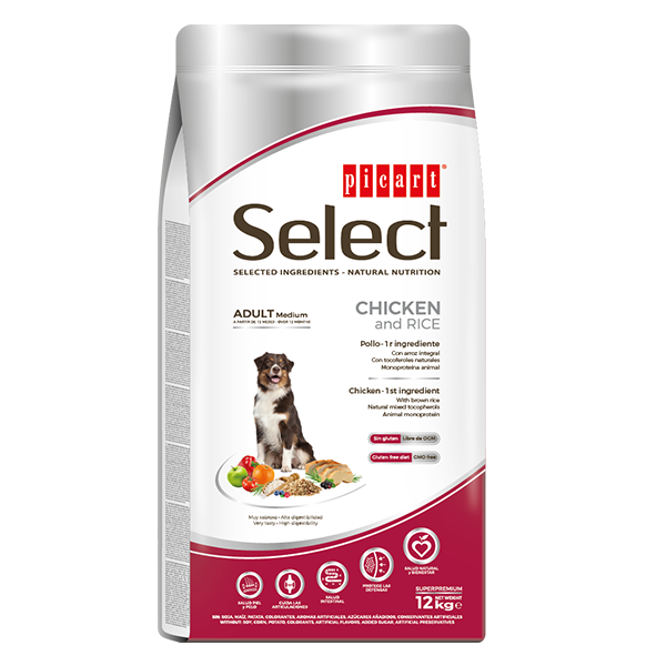 SELECT ADULT MEDIUM CHICKEN&amp;RICE 3KG