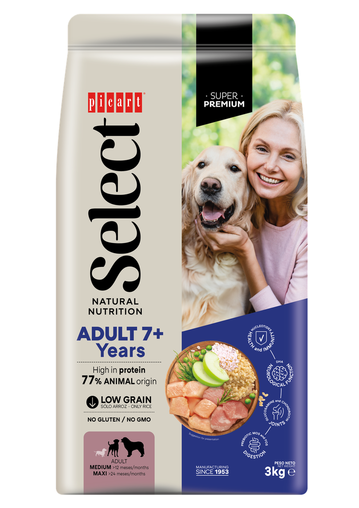 SELECT ADULT 7+ YEARS CHICKEN&amp;RICE 12KG