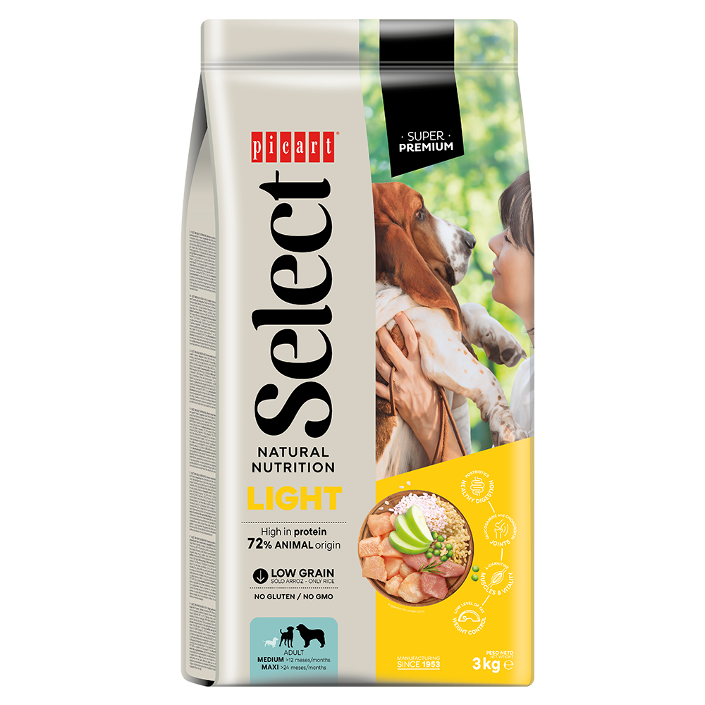 SELECT ADULT LIGHT CHICKEN&amp;RICE 3KG