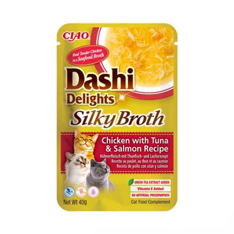 CHURU CAT DASHI SILKY BROTH POLLO/ATUN/SALMON 064640.-