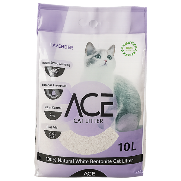 Arena de Bentonita ACE Lavanda 10L