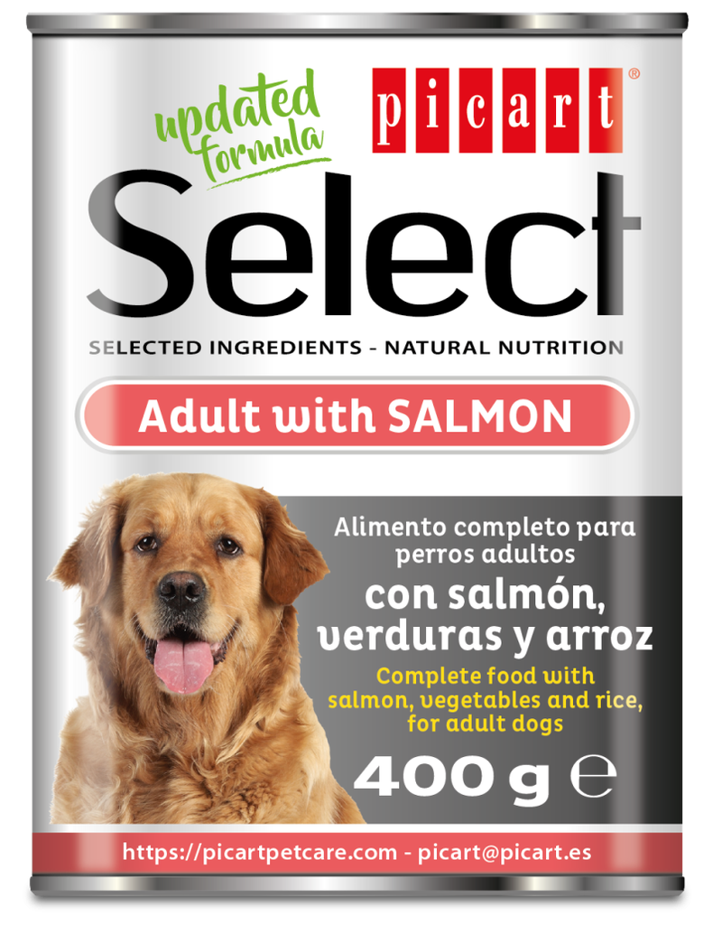 Select Humedo Adult Salmon 400gr.descatalogado