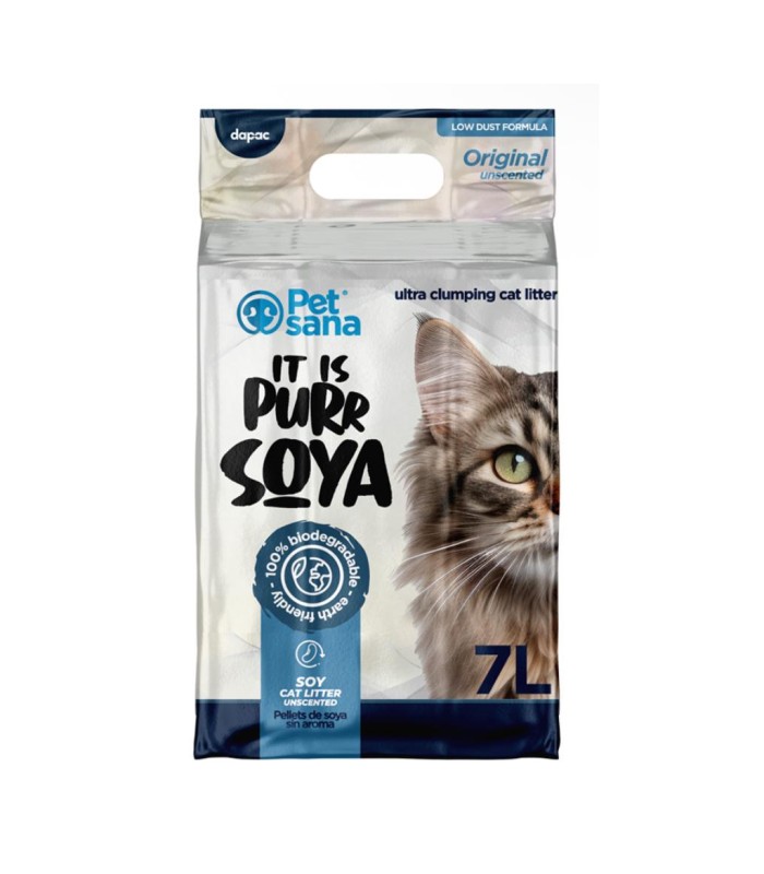 PetSana PURR SOYA Natural 7L Soja