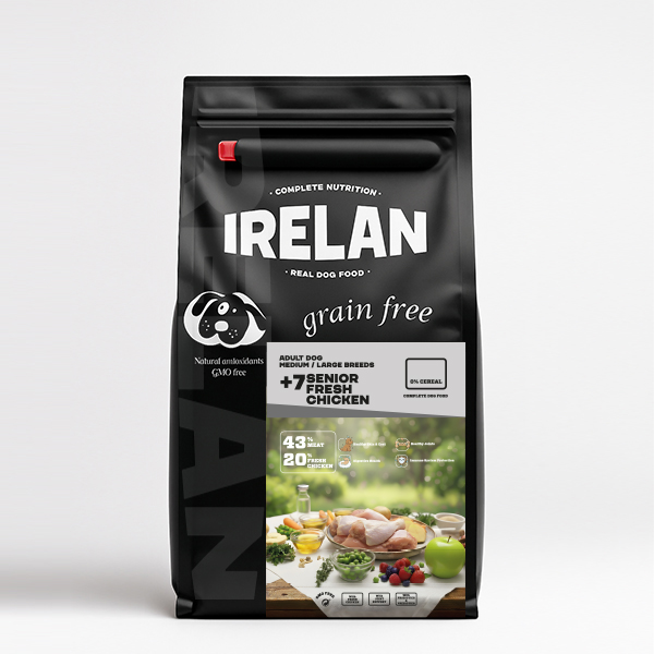 IRELAN GRAIN FREE ADULT DOG FRESH +7 SENIOR 12kg