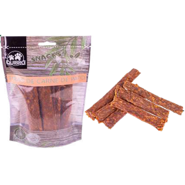 Q.TIRAS DE CARNE DE PATO 150G.QB533