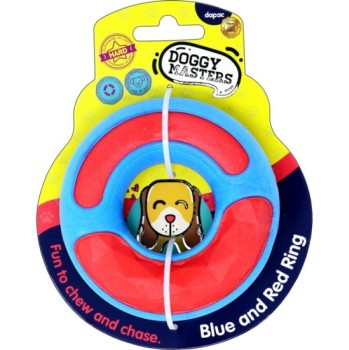 DOGGY MASTER ANILLO AZUL ROJO DMBR01