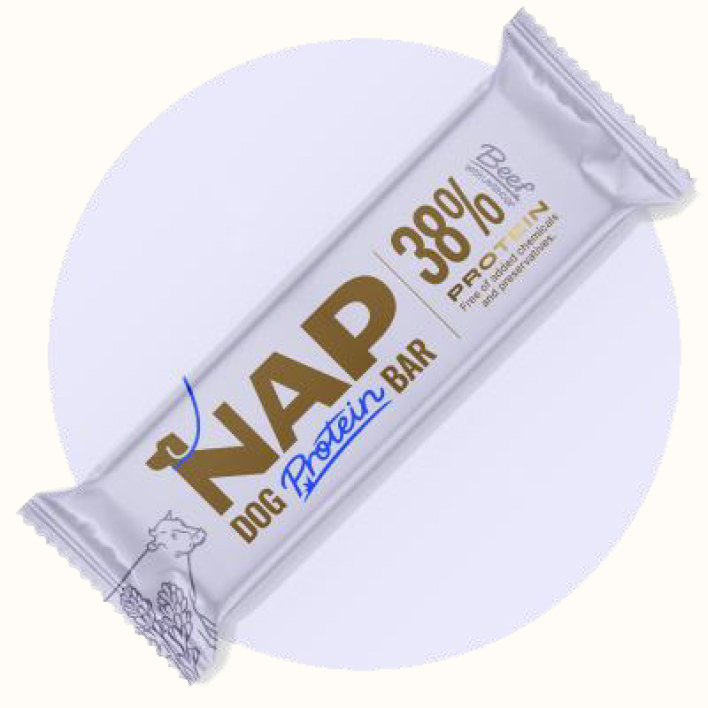 Nap DOG Protein Bar Buey y Lavanda 50gr.1038