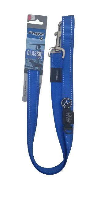 ROGZ CORREA CLASSIC AZUL XL 1,2m HL05-B