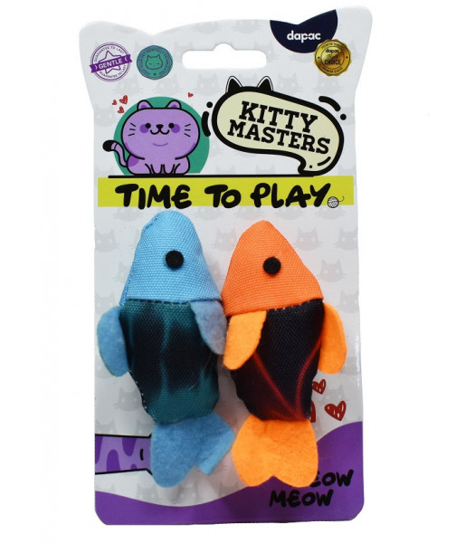 KITTY MASTER 2 PEZ NARANJA AZUL C2270