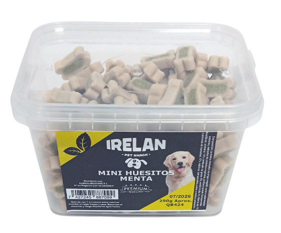IRELAN MINI HUESITOS MENTA 290GR QB424