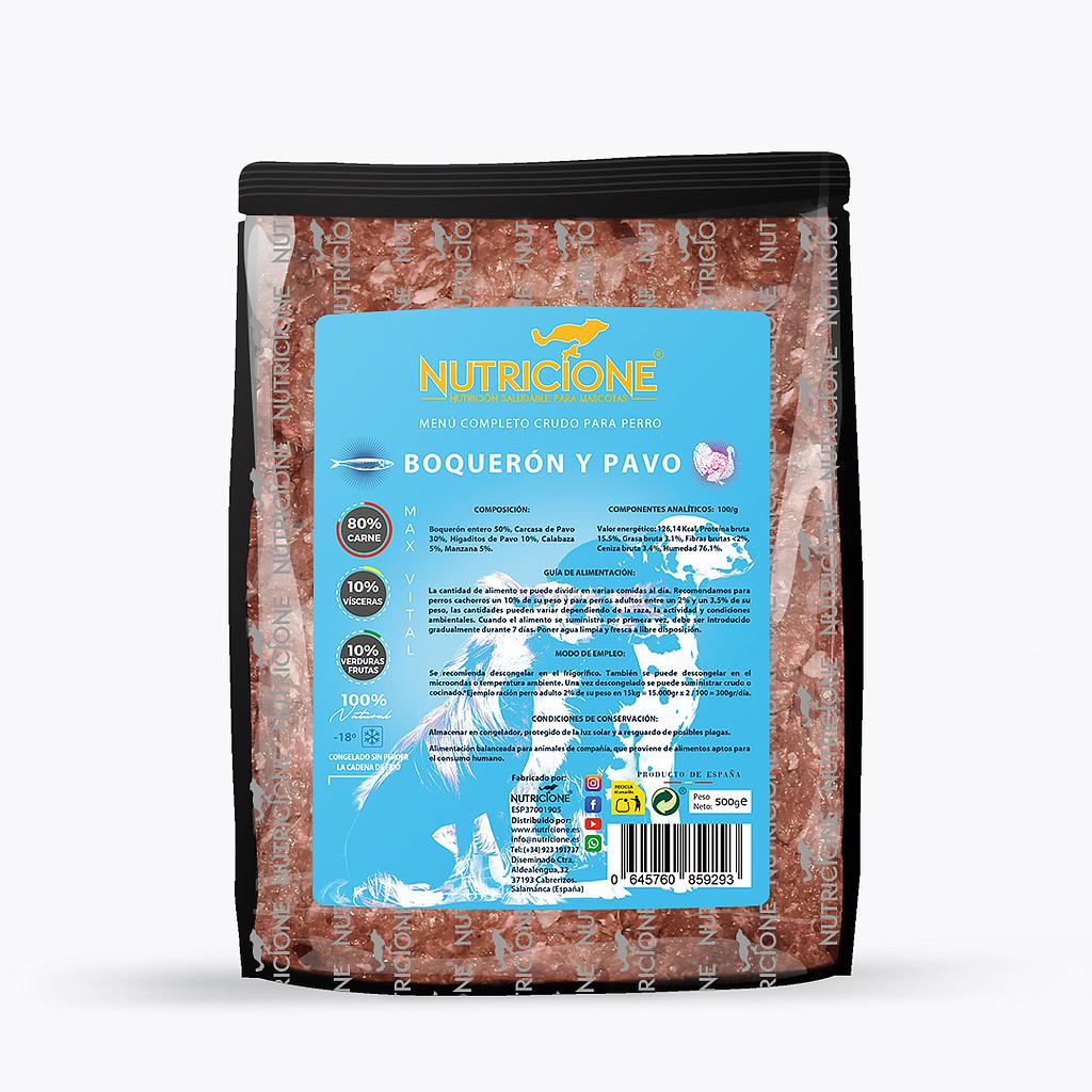 NUTRICIONE MENU PESCADO-PAVO 500gr.descatalogado