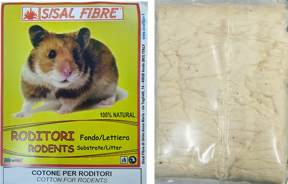 ALGODON PARA NIDO HAMSTER 50gr