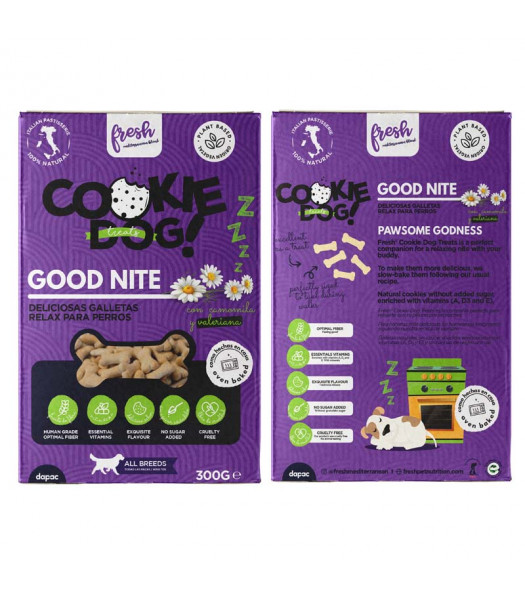 FRESH GALLETA GOOD NITE CAMOMILA VALERIANA 300 GR