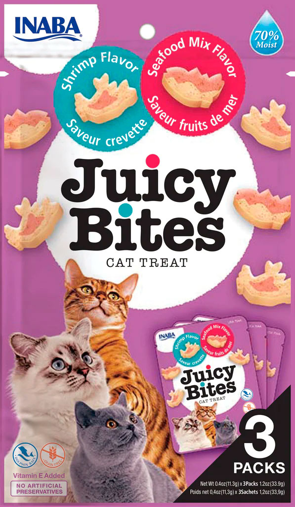 CHURU JUICY BITES CAMARON Y MARISCO CAJA 6 uds.