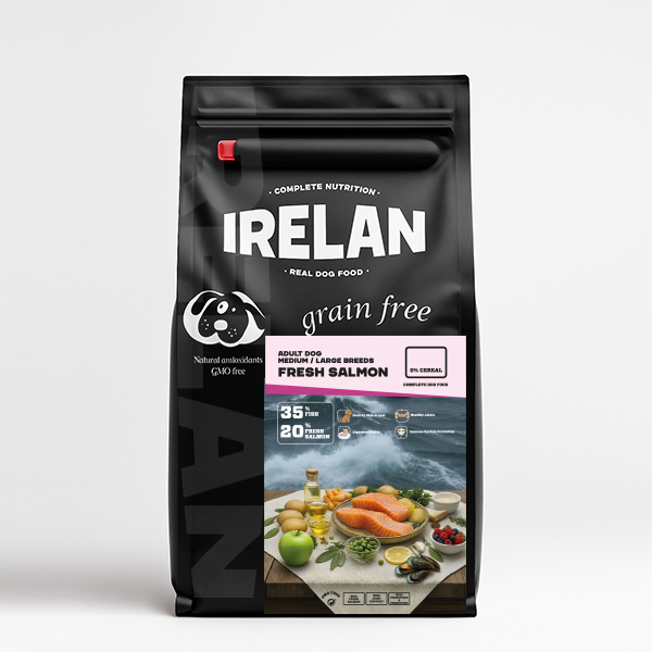 IRELAN GRAIN FREE ADULT DOG FRESH SALMON 3kg