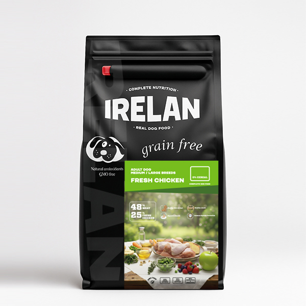 IRELAN GRAIN FREE ADULT DOG FRESH CHICKEN 12kg