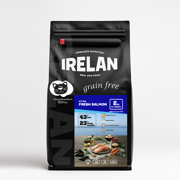 IRELAN GRAIN FREE KITTEN CAT FRESH SALMON 2KG