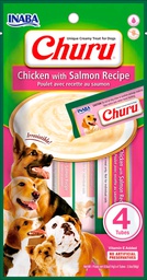 [8859387701084] CHURU DOG RECETA POLLO Y SALMON 4P  CAJA 12uds