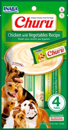 [8859387701107] CHURU DOG RECETA POLLO Y VEGETALES 4P  CAJA 12uds