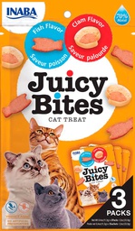 [8859387701695] CHURU JUICY BITES PESCADO Y ALMEJAS CAJA 6 uds