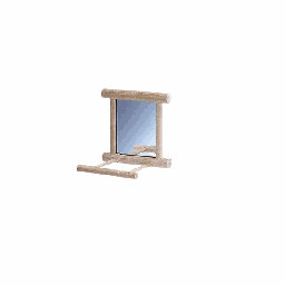 [4033766315176] NOBBY ESPEJO CON PERCHA 10X10CM 31517