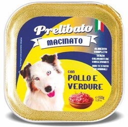 [8056736750933] Q.PRELIBATO PERRO TARRINA POLLO+VERDU.150Gr.