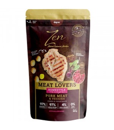 [8436572723887] ZEN POUCHES MEAT LOVERS CERDO 100gr.