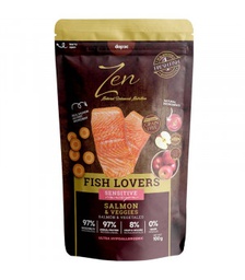 [8436572723870] ZEN POUCHES MEAT LOVERS SALMON 100gr.