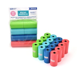 [8427458021548] NAYECO Bolsas Higienicas 16Rollos Aroma Talco PE92005