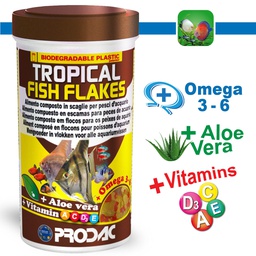 [8018189850035] PRODAC FISH FLAKES 250ML 50gr