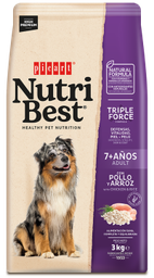 [8436011151318] NUTRIBEST ADULT 7+ YEARS CHICKEN &amp; RICE 15KG