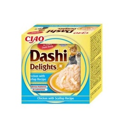 [4262365730633] Churu Cat Dashi Delight Pollo y Vieira 6ud.063555.-