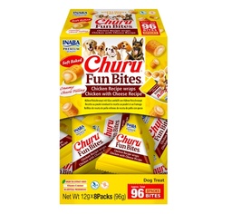 [4262365731784] Churu Dog Fun Bites Pollo Caja Amarilla.065087.DESCATALOGADO