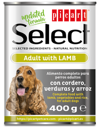 [8436011151967] Select Humedo Adult Cordero 400gr.descatalogado