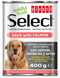 [8436011151950] Select Humedo Adult Salmon 400gr.