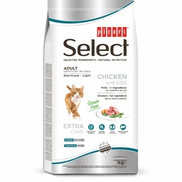 [8436011151714] SELECT CAT ADULT GRAIN FREE - STERILISED·LIGHT 8kg