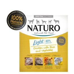 [5010708794007] NATURO PERRO LIGHT POLLO ARROZ 400 GR