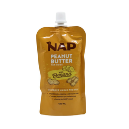 [8594216970254] Nap DOG Pouch Mantequilla de cacahuete y platano 120ml.1042