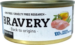 [8436538951033] BRAVERY CAT PECHUGA POLLO GUISANTE 70 GR